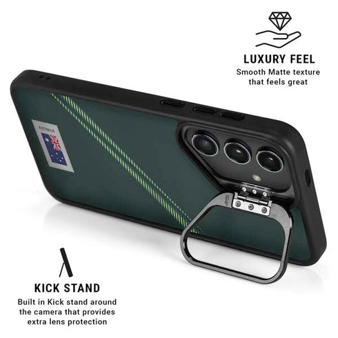 Australia Soccer Flag Galaxy S24 Plus Kickstand Case